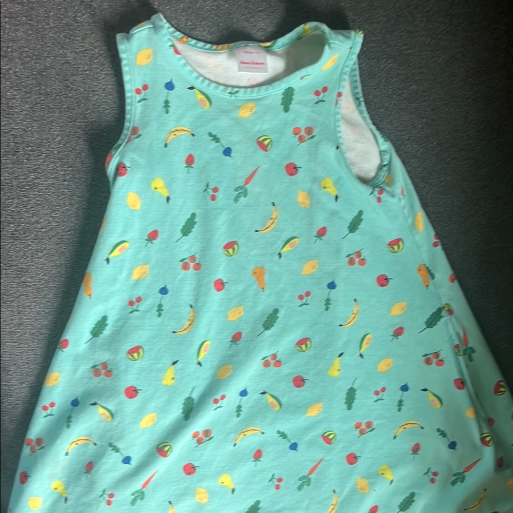 Hanna Andersson Fruit Print Sleeveless Dress